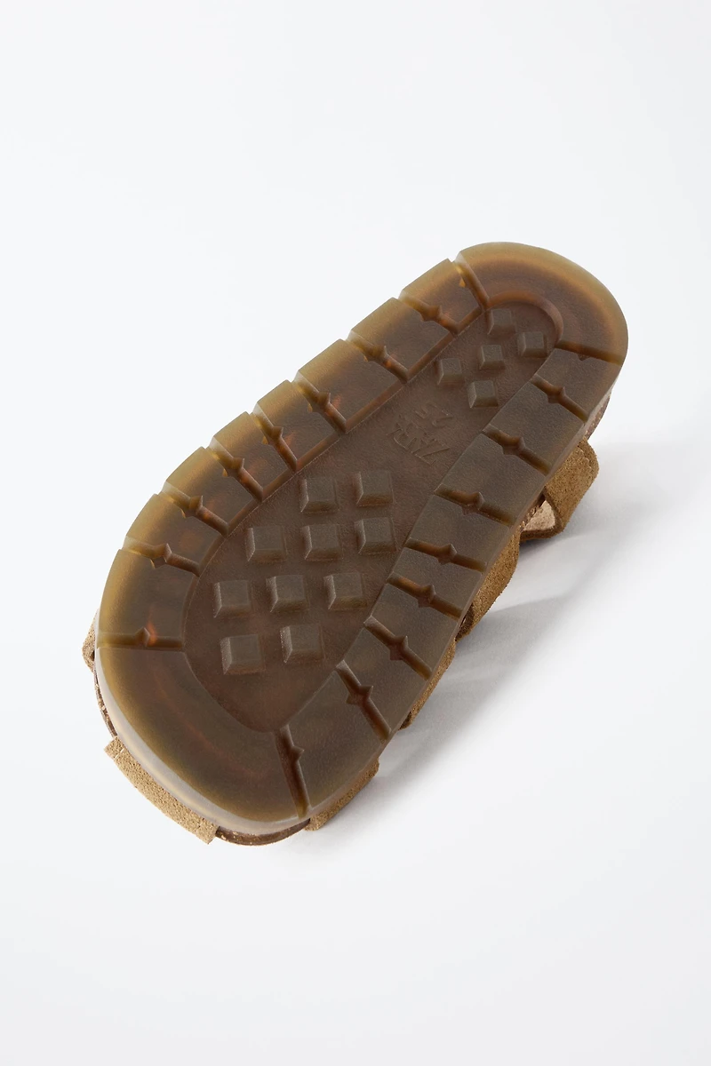 LEATHER FISHERMAN SANDALS