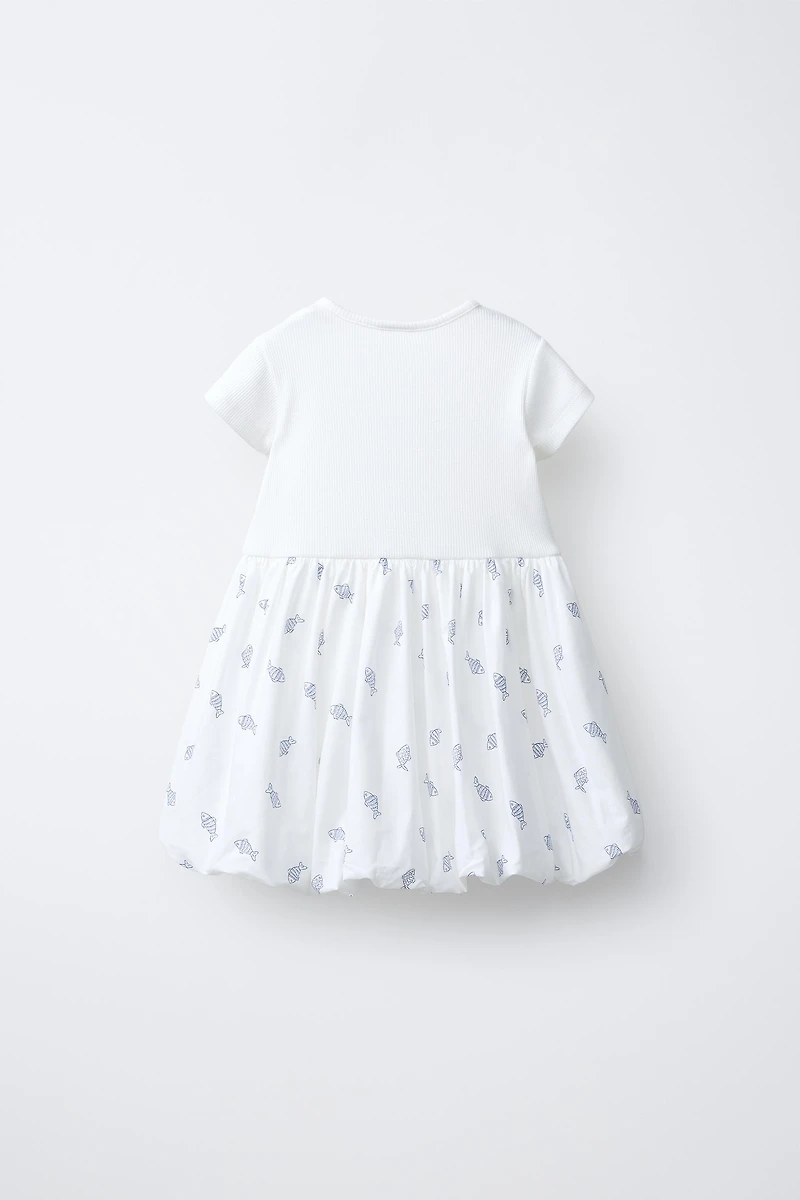 ROBE BALLON BIMATIÈRE