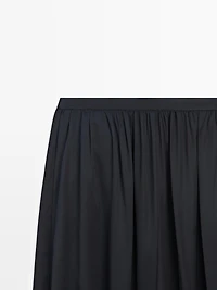 Pantalon satiné balloon