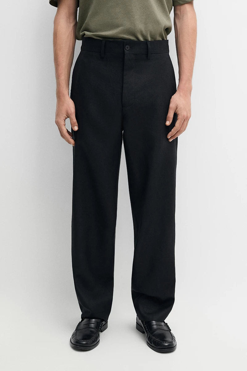 Pantalon de costume tailoring 100 % lin
