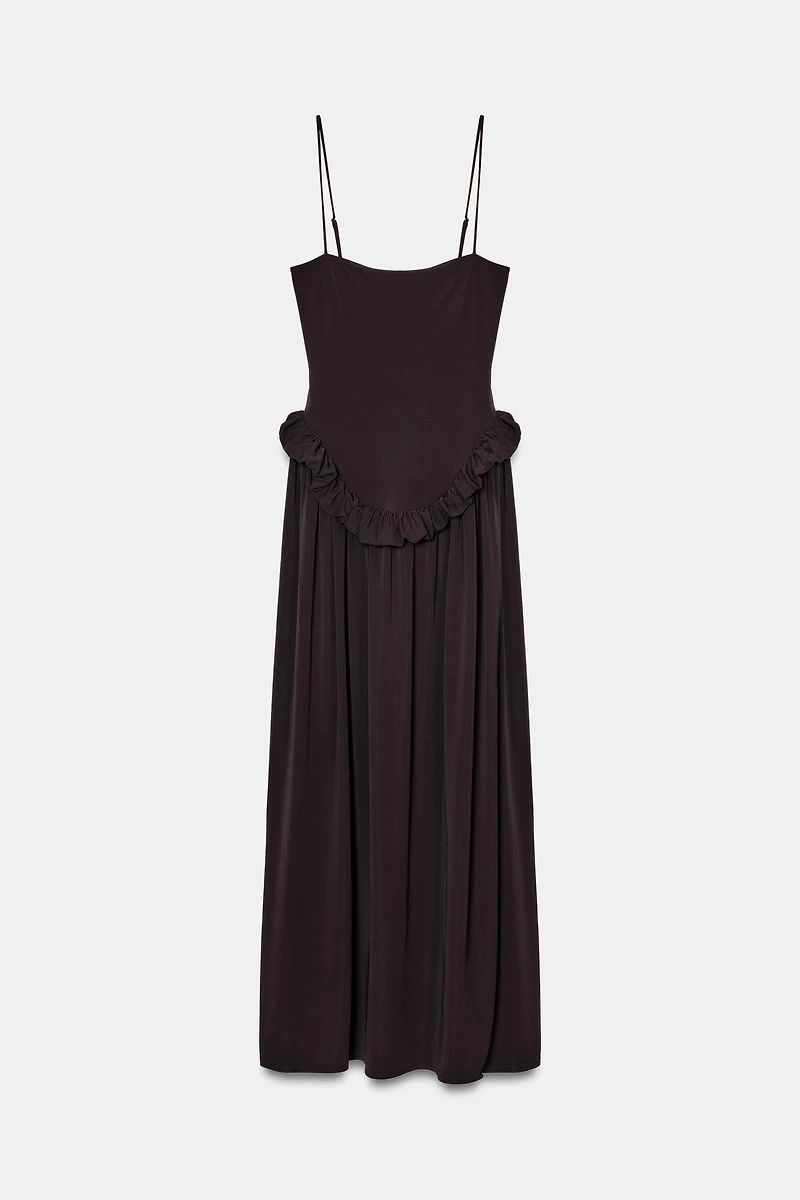 PEPLUM VOLUME DRESS