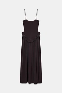 PEPLUM VOLUME DRESS