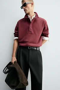 BOXY FIT POLO SHIRT
