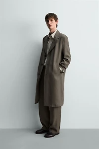 100% LINEN FROCK COAT
