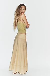 STRUCTURED LONG SKIRT