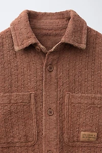 STRUCTURED POCKET OVERSHIRT