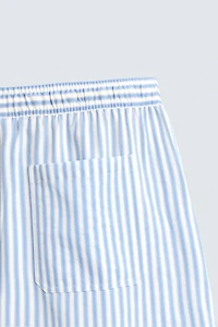 SHORT À RAYURES