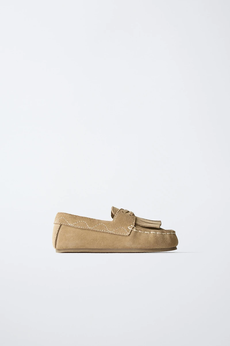 LEATHER LOAFERS