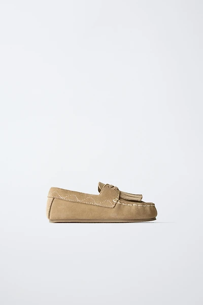 LEATHER LOAFERS