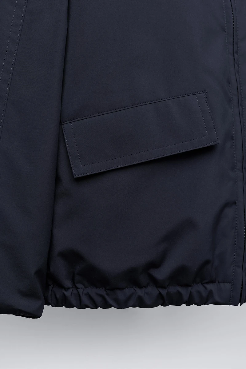 BENSIMON ® X ZARA REVERSIBLE WATER REPELLENT PLAID JACKET