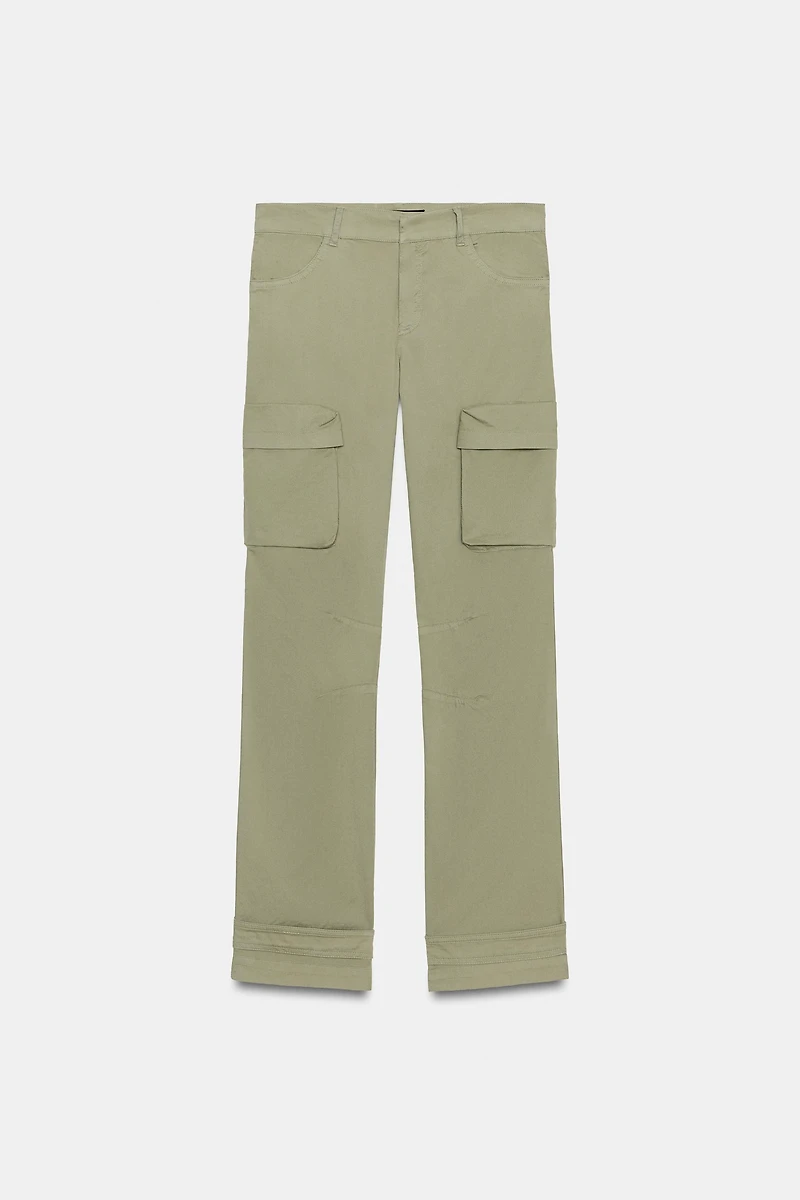 STRAIGHT LEG CARGO PANTS