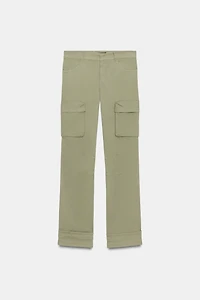 STRAIGHT LEG CARGO PANTS