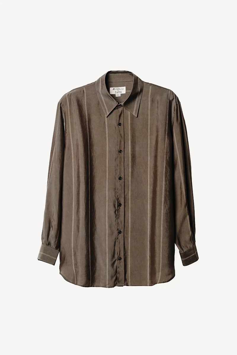 CUPRO JACQUARD SHIRT WILLY CHAVARRIA X ZARA
