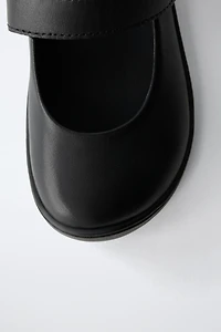 LEATHER BAREFOOT BALLET FLATS