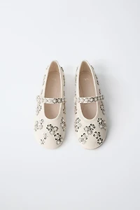 RHINESTONE BALLET FLATS