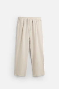 RELAXED FIT LYOCELL PANTS