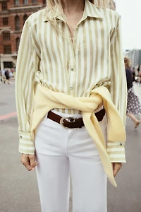 CHEMISE À RAYURES