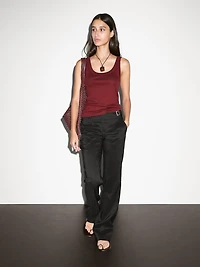 Strappy 100% cotton top