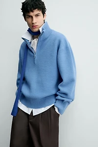 PULL TEXTURÉ COUPE BOXY