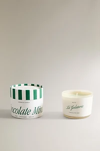 (150 G) CHOCOLATE MINT SCENTED CANDLE