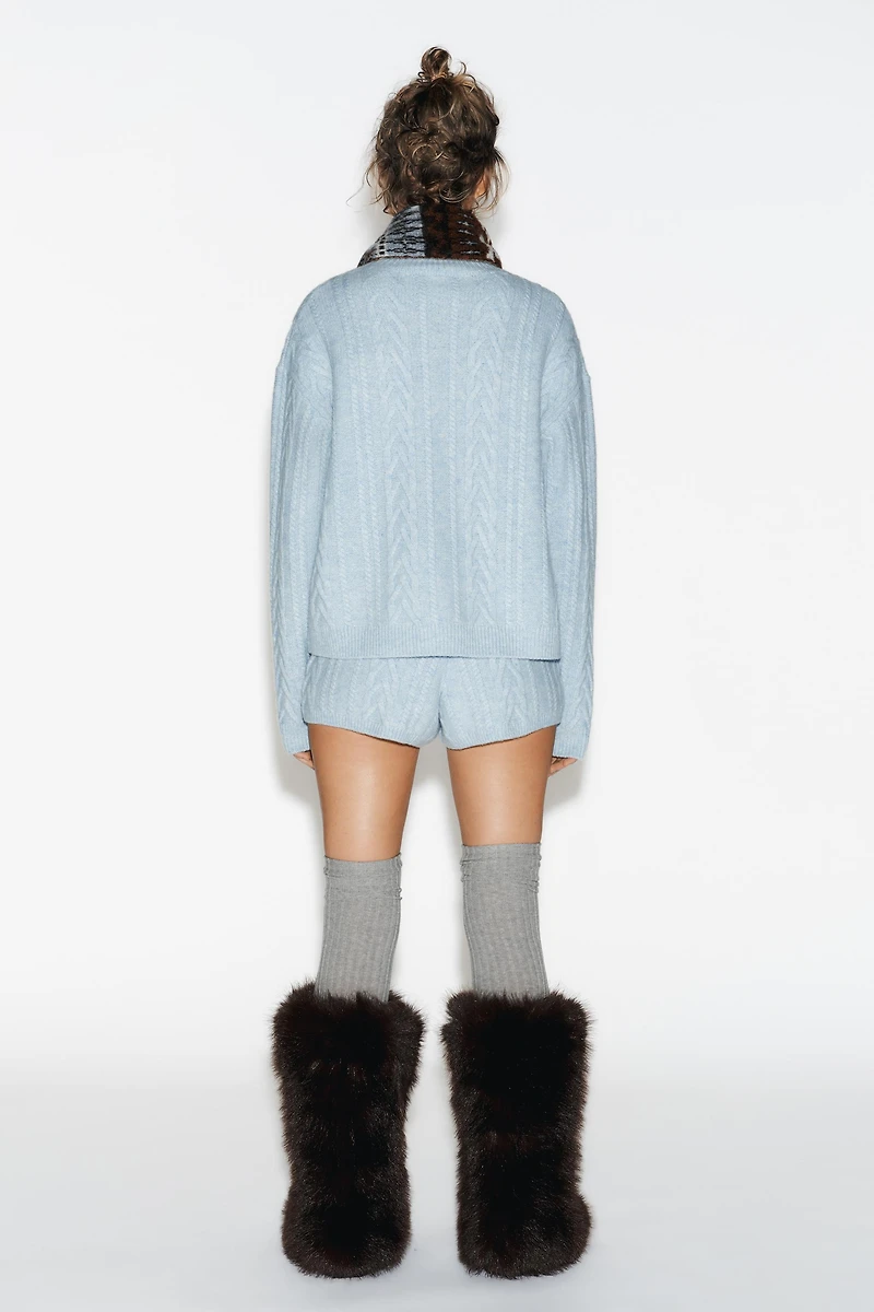 SHORT 80% LAINE OCHOS SKI COLLECTION