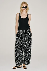 ZW COLLECTION POLKA DOT PAJAMA PANTS