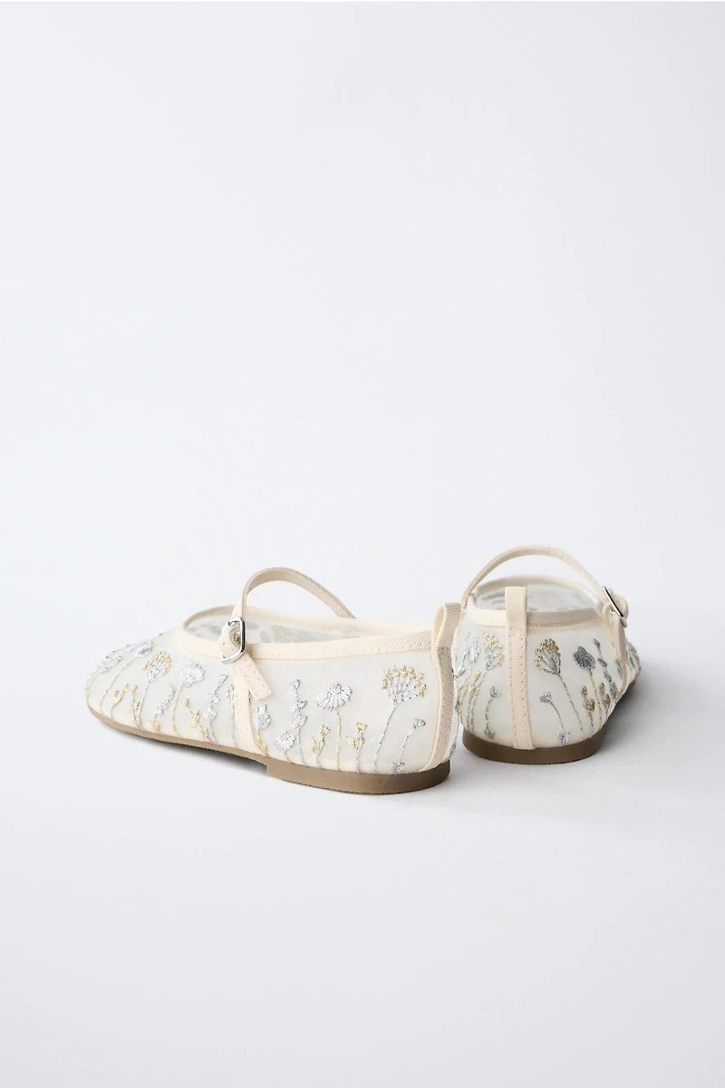 BALLERINES BRODÉES