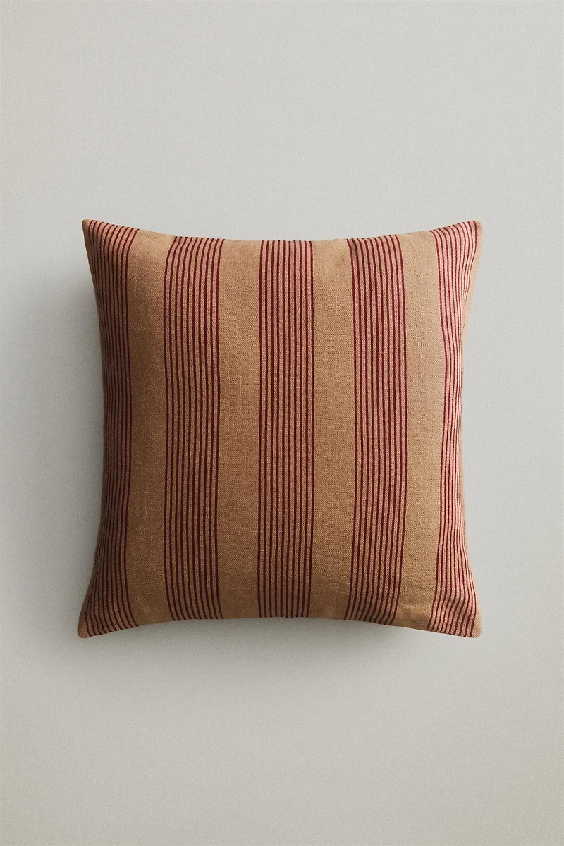 HOUSSE DE COUSSIN RAYURES