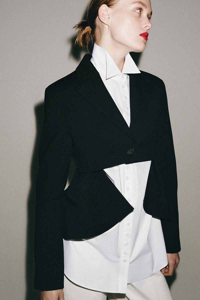 BLAZER ASYMÉTRIQUE ZW COLLECTION
