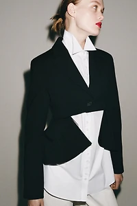 BLAZER ASYMÉTRIQUE ZW COLLECTION
