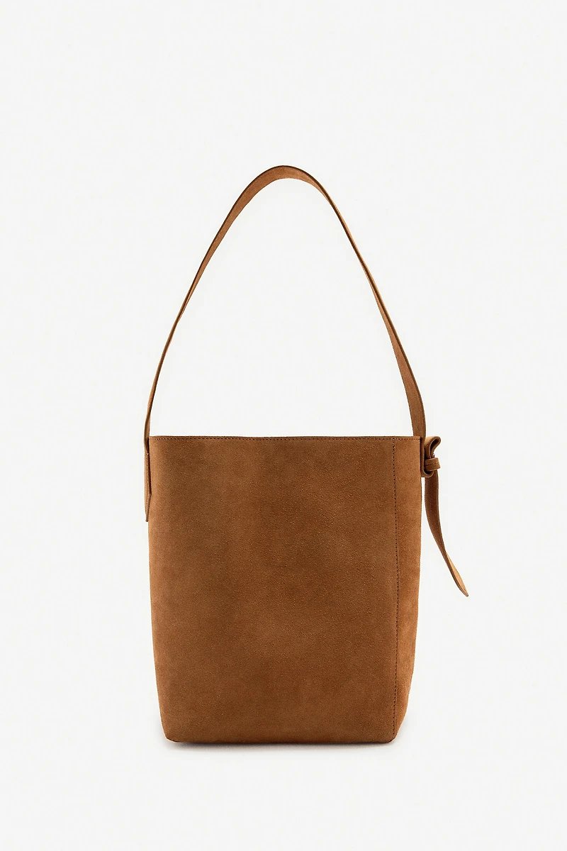 SUEDE SHOPPER BAG LIMITED EDITION