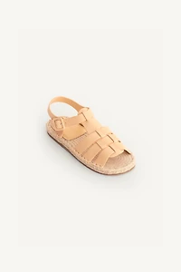 SANDALES EN CUIR