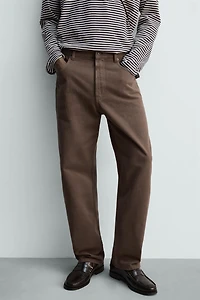 WASHED STRAIGHT FIT JEANS