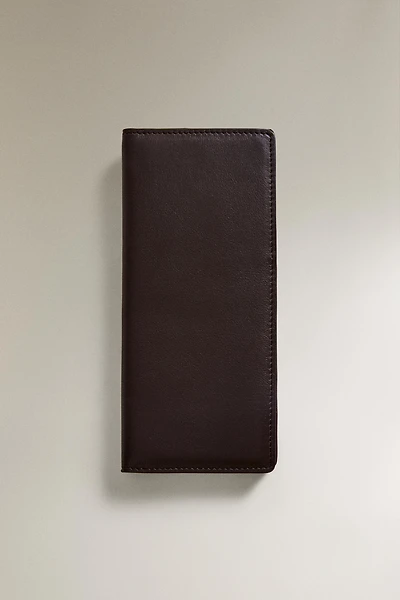 PORTEFEUILLE RANGEMENT CUIR VOYAGE
