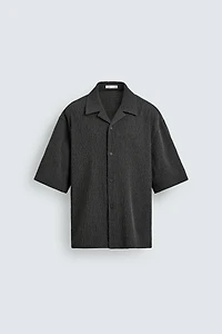 EMBOSSED RELAXED FIT SHIRT