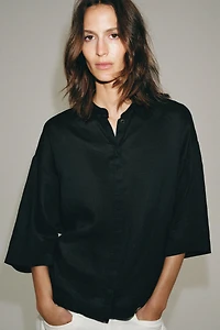 ZW COLLECTION FLOWY OVERSIZED SHIRT