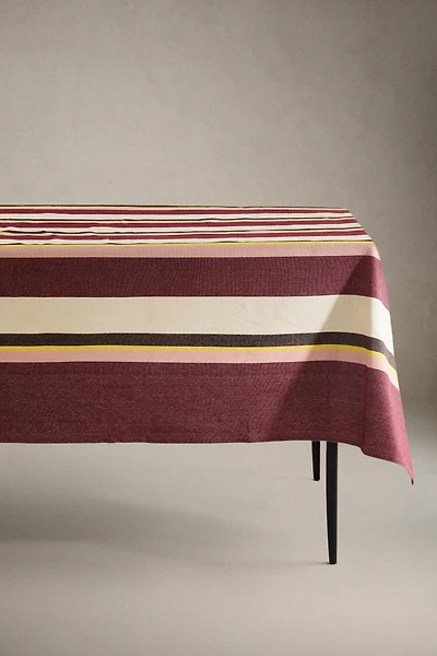 NAPPE COTON RAYURES X COLLAGERIE