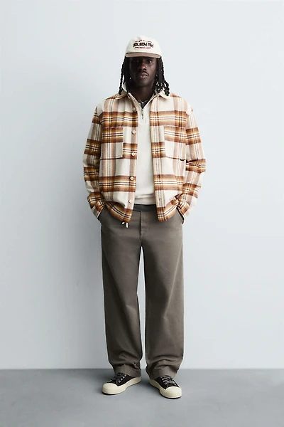 PLAID FLANNEL SHIRT