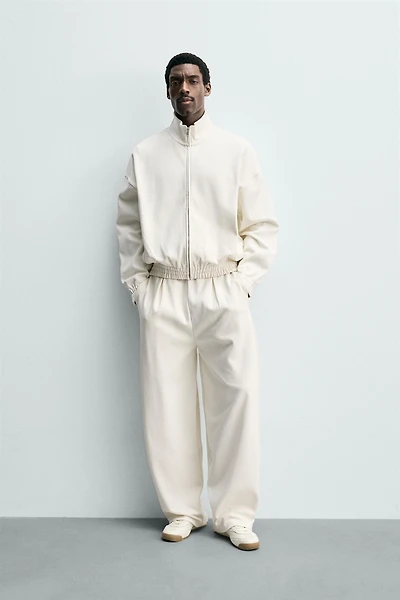 SWEAT INTERLOCK ZIPPÉ