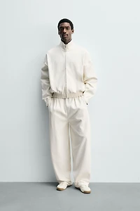 SWEAT INTERLOCK ZIPPÉ