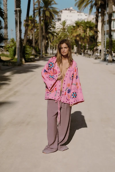 EMBROIDERED KAFTAN