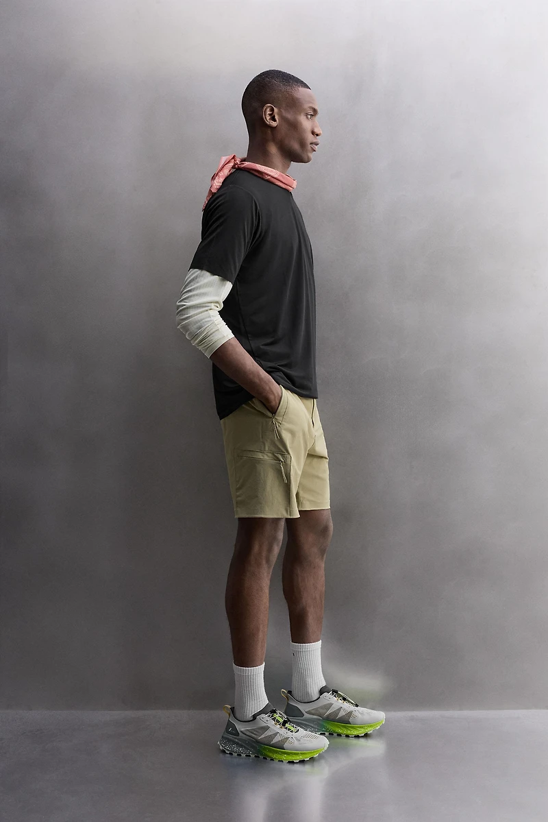 TECHNICAL RUNNING PRINT T-SHIRT