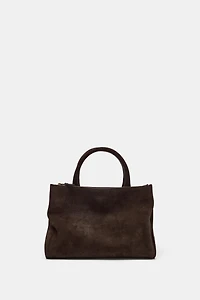 LEATHER CITY BAG