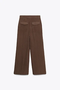 DOUBLE PLEAT FLAP PANTS