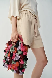 POM-POM COMBINATION BAG
