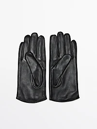 Nappa leather gloves