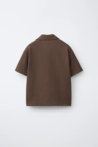 CHEMISE TEXTURE RUSTIQUE