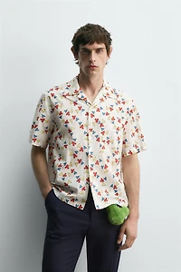 CHEMISE BALLONS MICKEY MOUSE HARRY LAMBERT FOR ZARA X DISNEY