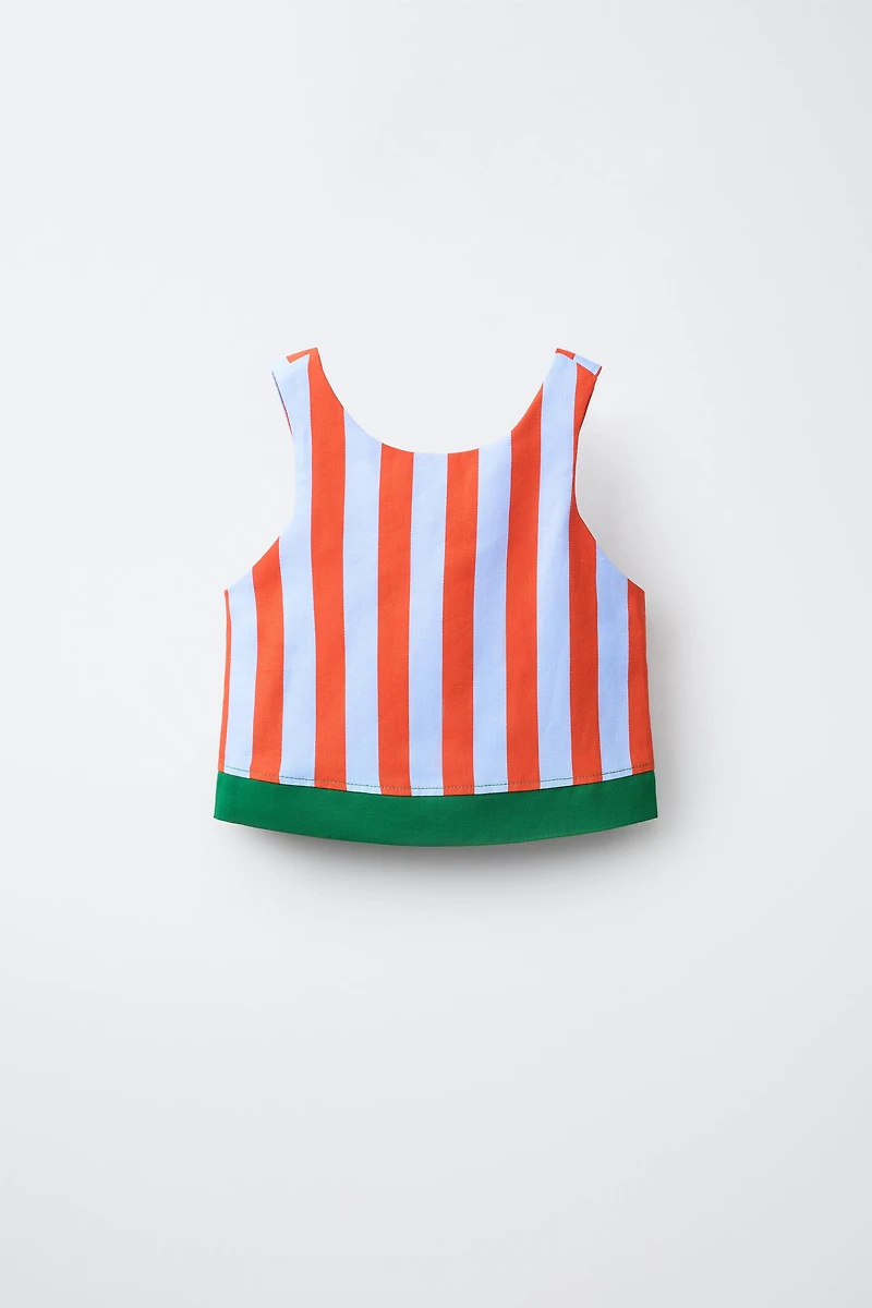 COMBINATION STRIPED TOP