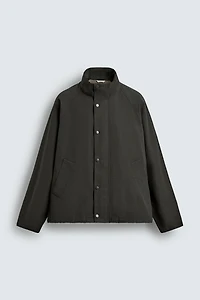 COTTON BLEND TECHNICAL JACKET